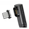 USB4 Magnetic Plug MicroConnect MC-LS-USB4MP2S — USB4 kabelis, 40 Gbps dati, 100 W Power Delivery