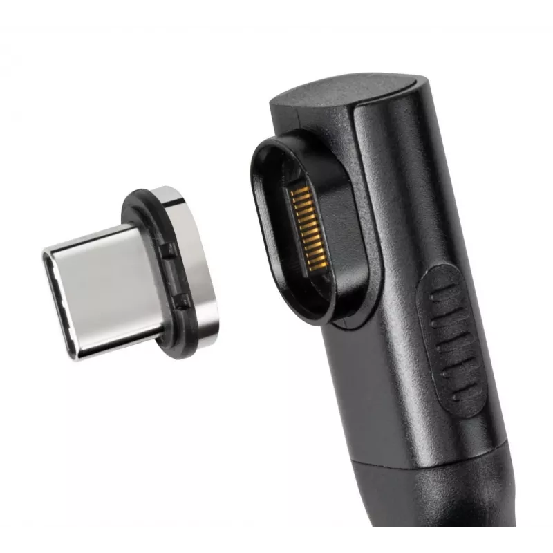 USB4 Magnetic Plug MicroConnect MC-LS-USB4MP2S — USB4 kabelis, 40 Gbps dati, 100 W Power Delivery