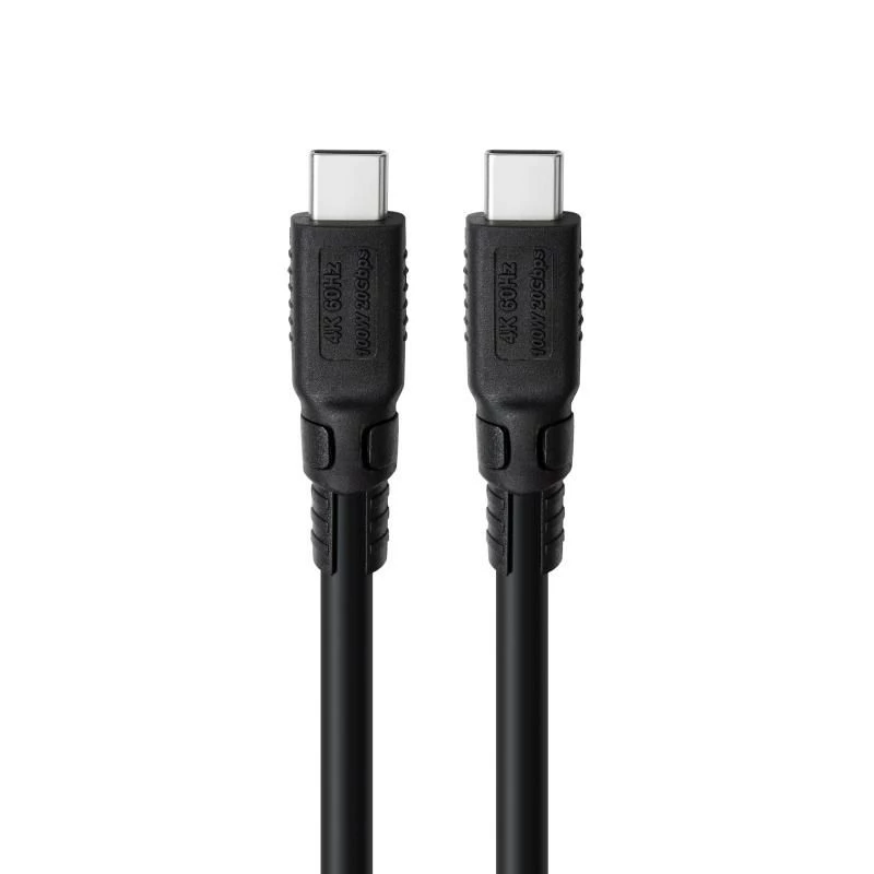 USB-C kabelis MicroConnect USB3.2CC01-LSZH, USB-C uz USB-C, 100W, USB 3.2 veiktspēja, LSZH apvalks