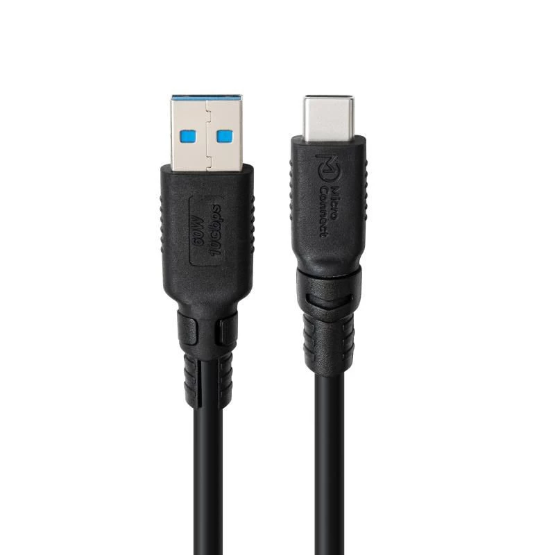 USB-C uz USB-A adaptera kabelis MicroConnect USB3.2AC1-LSZH, 1 m, USB 3.2