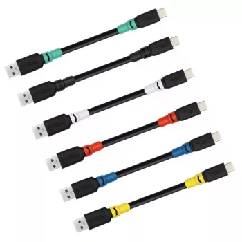 USB-C uz USB-A adapteris MicroConnect USB3.2AC2-LSZH, USB 3.2, LSZH apvalks