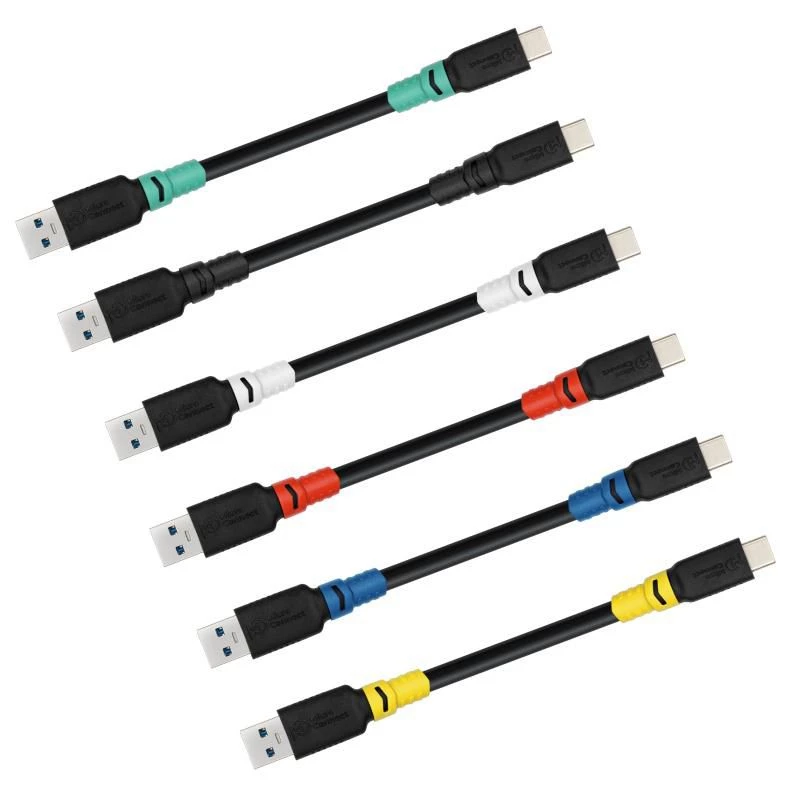 USB-C uz USB-A adapteris MicroConnect USB3.2AC2-LSZH, USB 3.2, LSZH apvalks