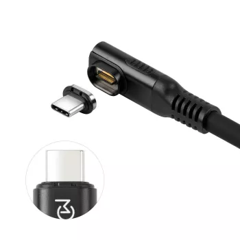 Microconnect MC-LS-USB4CC1.0-A USB kabelis 1 m USB C melns