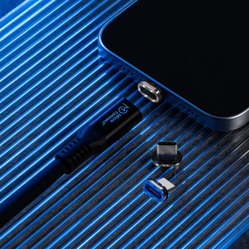 Microconnect MC-LS-USB4CC2.0 USB kabelis 2 m USB C Melns