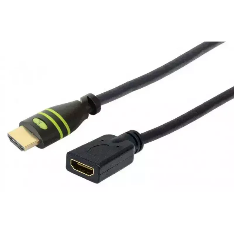 Techly ICOC-HDMI-4-EXT075 HDMI kabelis 7,5 m HDMI Type A (Standard) Melns