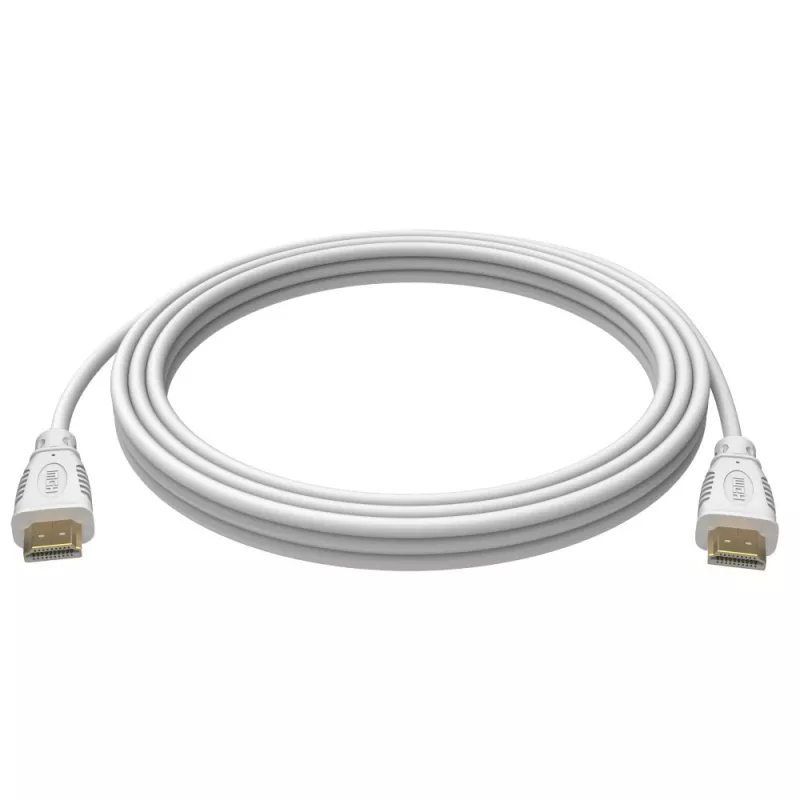 Techly ICOC HDMI-4-030NWT HDMI kabelis 3 m HDMI Type A (Standard) Balts
