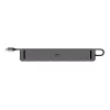 Lindy DST-Mini XT 810, USB-C klēpjdatora mini dokstacija ar vienu displeju (8K) vai diviem displejiem (4K60) un 100W caurlaides uzlādi