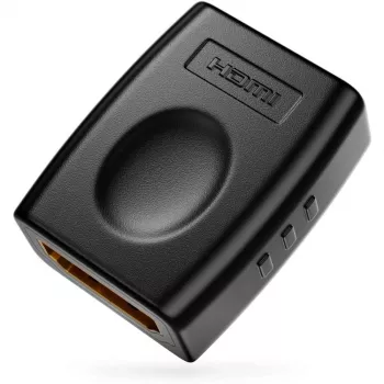 Kabeļu savienotāju pārveidotājs Techly IADAP-HDMI-F/F Melns