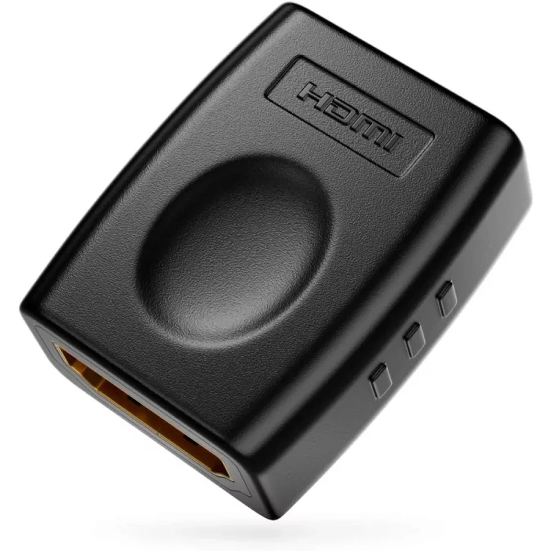 Kabeļu savienotāju pārveidotājs Techly IADAP-HDMI-F/F Melns