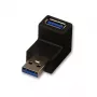 USB 3.2 Type A uz A 90° adapteris Lindy 71261