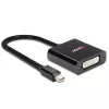 Lindy Mini DisplayPort uz DVI aktīvais pārveidotājs 0,16 m, melns