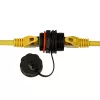 Kabeļu savienotāja adapteris LOGON NETWORKING TWPGLAND83 RJ-45 Melns