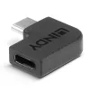 USB 3.2 Type C to C 90° Adapter Lindy 41894