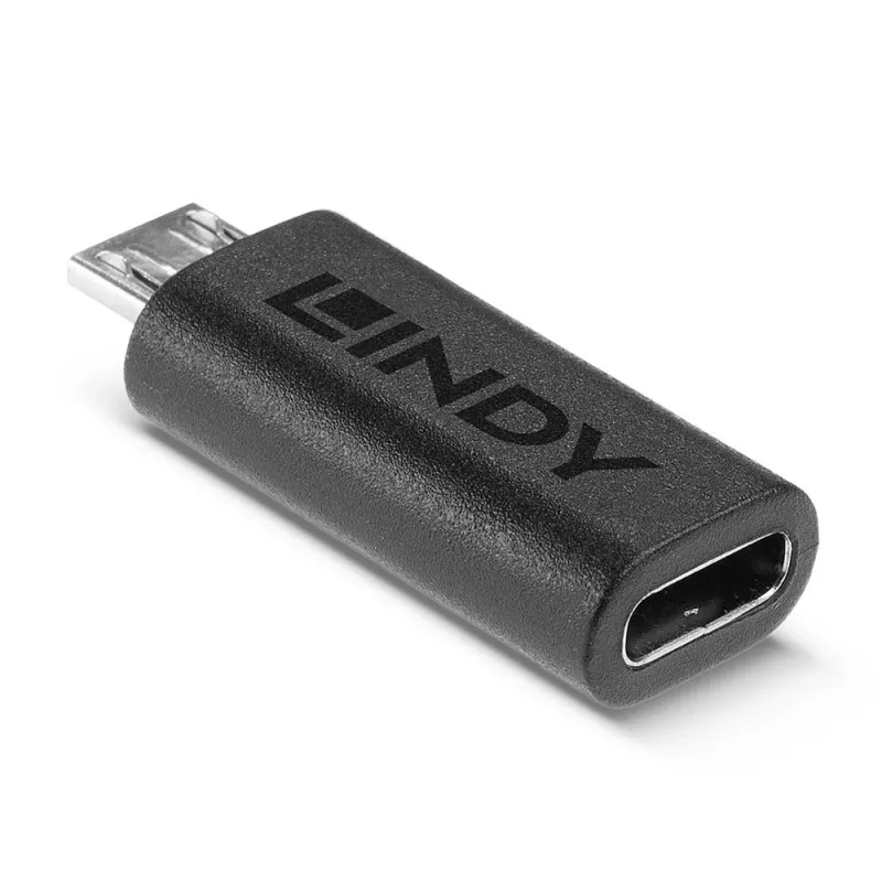 USB 2.0 Type Micro-B to C adapteris Lindy 41903