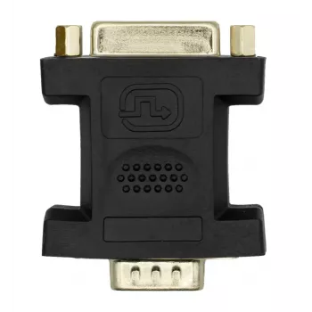 DVI-I 24+5 uz VGA savienotāju adapteris ProXtend DVII245F-VGA melns