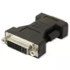 Techly DVI uz analogo VGA F / M adapteris IADAP DVI-9100, VGA, DVI-I, melns