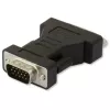 Techly DVI uz analogo VGA F / M adapteris IADAP DVI-9100, VGA, DVI-I, melns