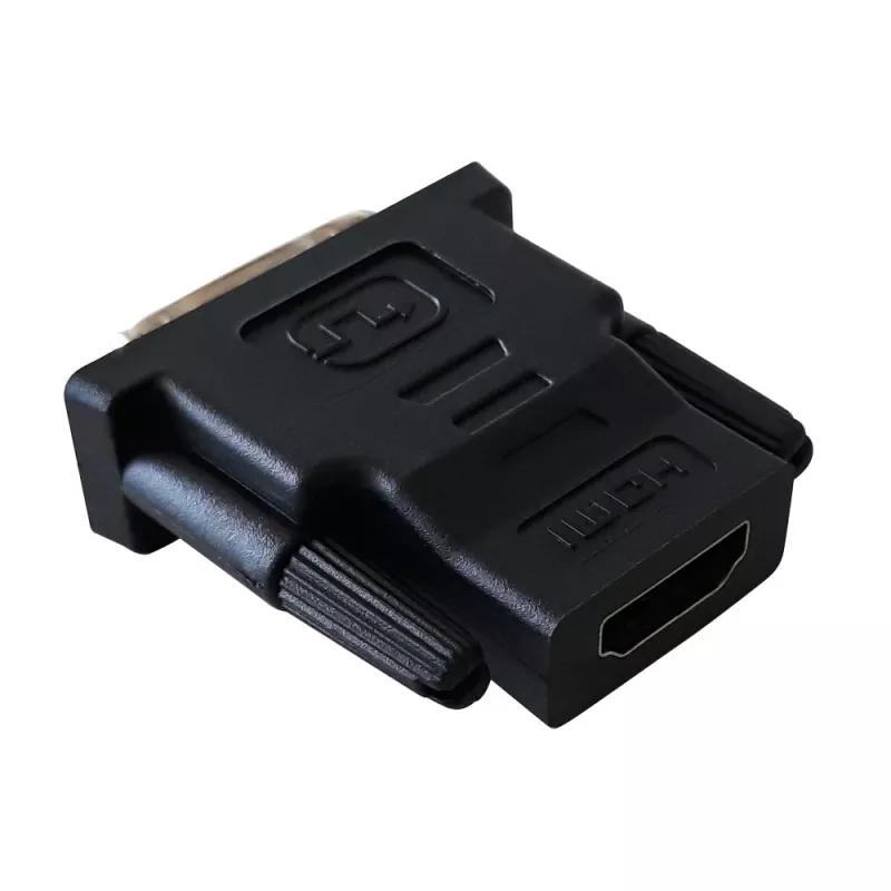 Kabeļa dzimuma mainītājs DVI-D, melns Techly IADAP-DVI-HDMI-F
