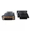 Kabeļa dzimuma mainītājs DVI-D, melns Techly IADAP-DVI-HDMI-F