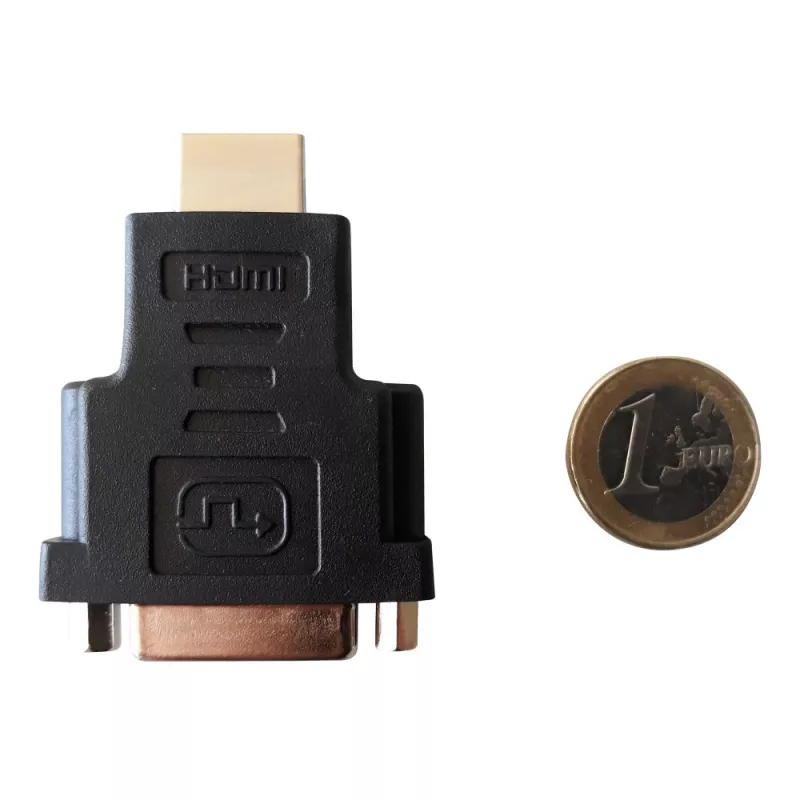 Techly HDMI vīrieša–DVI sieviešu adapteris IADAP HDMI-606