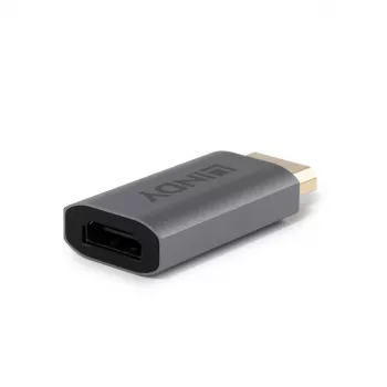 DisplayPort–HDMI adapteris Lindy 41095 — atbalsta līdz 4K 120 Hz