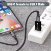 USB savienotāju adapteris Techly IADAP USB3-AFT USB A uz USB C melns