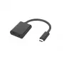 Microconnect USB3.1CPD35MM interfeisa centrmezgls USB 3.2 Gen 1 (3.1 Gen 1) Type-C melns