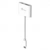 j5create JCA152 USB-C® uz 4K HDMI™ adapteris ar jaudas piegādi, melns
