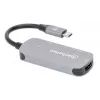 Manhattan USB-C dokstacija/sadalītājs HDMI USB-A USB-C 100 W Power Delivery 4K 60Hz