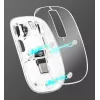 Pele Manhattan Transparent uzlādējama bezvadu USB