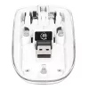 Pele Manhattan Transparent uzlādējama bezvadu USB