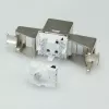 Keystone ligzda ROLINE Cat.6a RJ-45 ekranēta bezinstrumentu plāns sudraba
