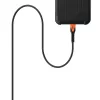 USB-C uz USB-C strāvas kabelis Eaton 1,5 m — Kevlara serdenis, USB 2.0, melns/oranžs