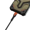 USB-C uz USB-C strāvas kabelis Eaton 1,5 m — Kevlara serdenis, USB 2.0, melns/oranžs