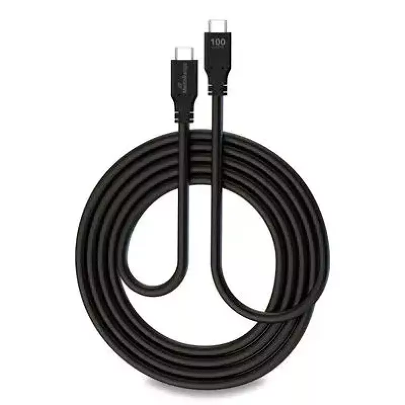 USB kabelis MediaRange MRCS218 3 m USB 3.2 Gen 1 USB C melns