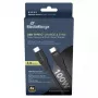 USB kabelis MediaRange MRCS218 3 m USB 3.2 Gen 1 USB C melns