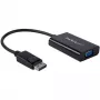 StarTech.com DisplayPort uz VGA adapteris ar audio, 0,184 m, 1920 x 1200 pikseļi, 1080p, melns, aktīvais video pārveidotājs, 0 - 70 °C