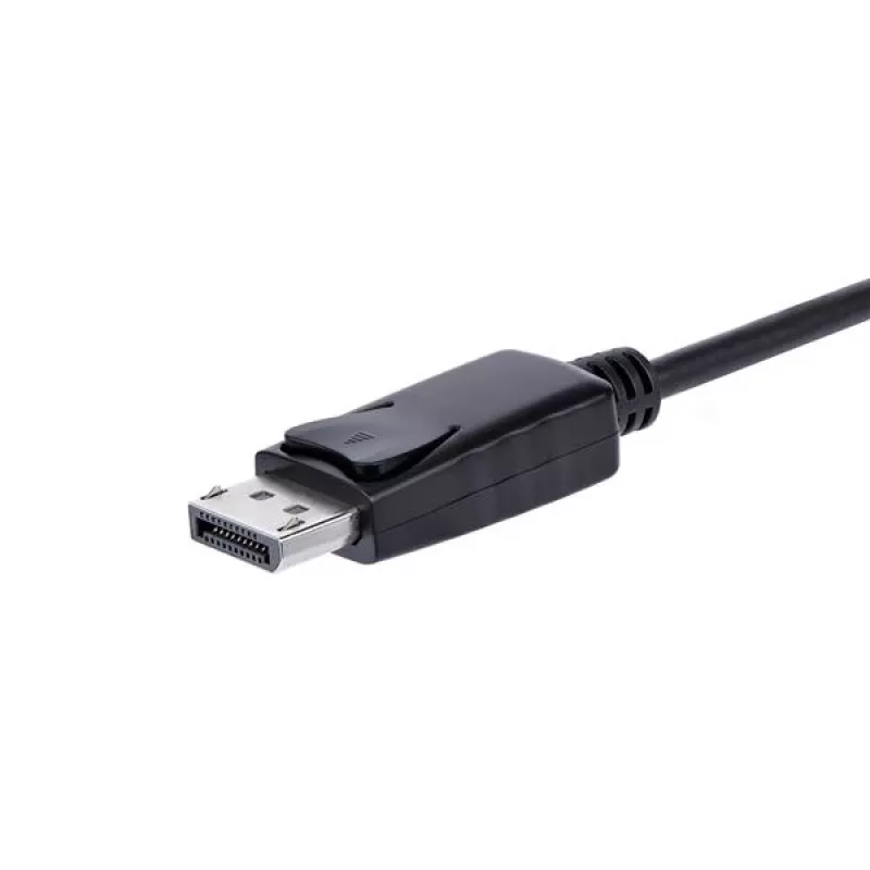 StarTech.com DisplayPort uz VGA adapteris ar audio, 0,184 m, 1920 x 1200 pikseļi, 1080p, melns, aktīvais video pārveidotājs, 0 - 70 °C