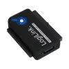 Interfeisa kartes adapteris LOGILINK AU0006C — USB Type-A uz IDE/ATA un SATA, 1,2 m kabelis, melns