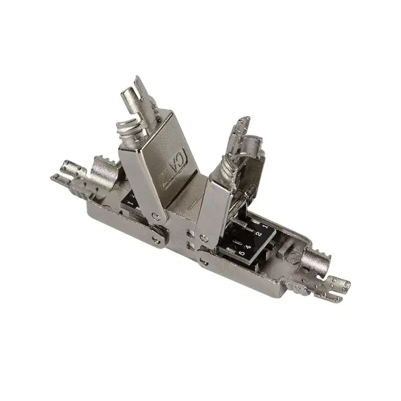 Vadu savienotājs LogiLink MP0057 Cat.6A Cat.7 Cat.7A metālisks