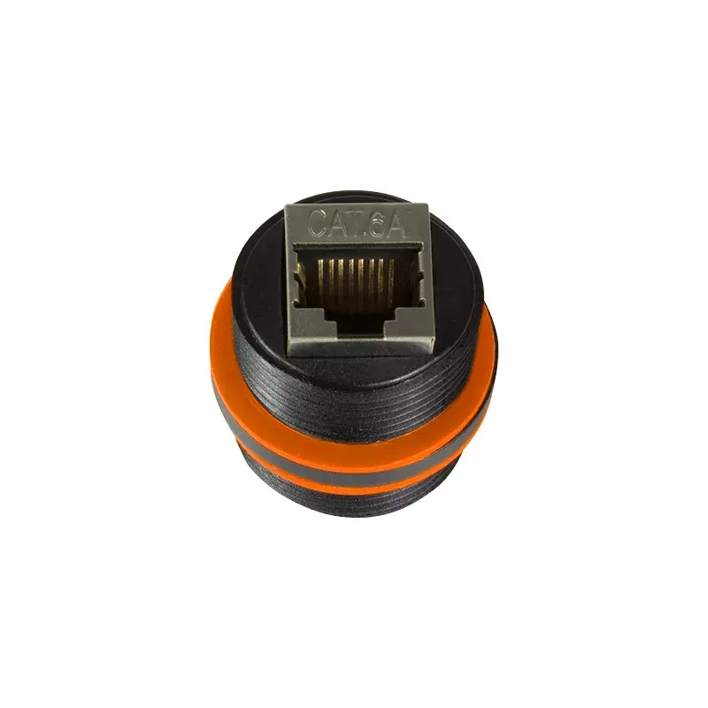 Vadu savienotājs LogiLink NP0081 2x RJ45 Melns