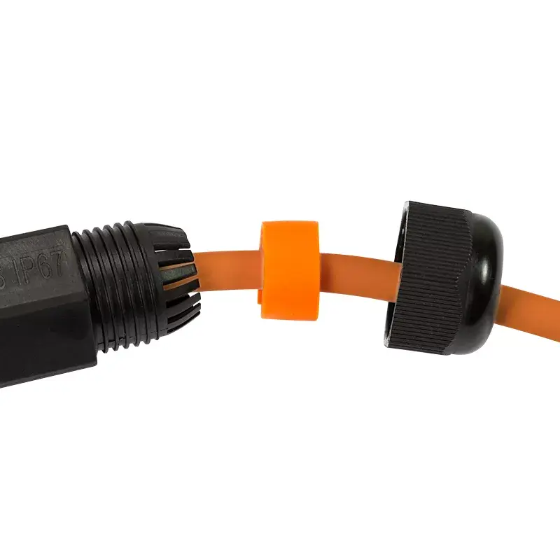 Vadu savienotājs LogiLink NP0081 2x RJ45 Melns