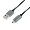 USB kabelis LogiLink CU0132 1m USB A Micro-USB A Pelēks
