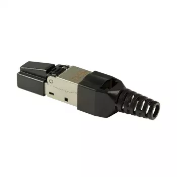 Vada savienotājs LogiLink MP0044 RJ-45 Cat6a 0,5 m nerūsējošais tērauds