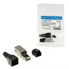 Vada savienotājs LogiLink MP0044 RJ-45 Cat6a 0,5 m nerūsējošais tērauds