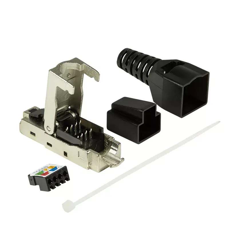 Vada savienotājs LogiLink MP0044 RJ-45 Cat6a 0,5 m nerūsējošais tērauds