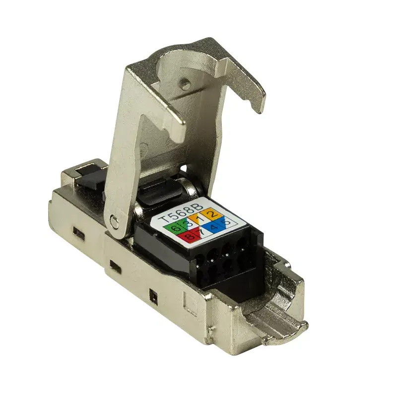 Vada savienotājs LogiLink MP0044 RJ-45 Cat6a 0,5 m nerūsējošais tērauds