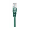 Intellinet tīkla komutācijas kabelis, Cat5e, 0,5 m, zaļš, CCA, U/UTP, PVC, RJ45, zeltīti kontakti, aizķeršanās novēršanas konstrukcija, aizsargapvalks, mūža garantija
