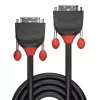 Lindy 2m DVI-D Dual Link kabelis, melna līnija