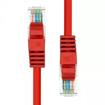 ProXtend CAT5e RJ-45 Ethernet kabelis 2M sarkans